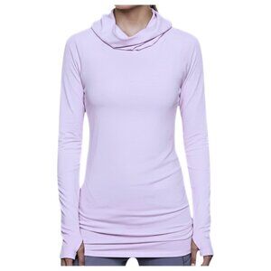 Athleta Essence Tunic Hoodie Lilac Purple XS